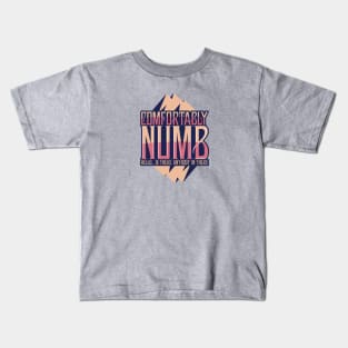 comfortably Numb Mountains Kids T-Shirt